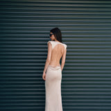 The Faye Bone Maxi Dress