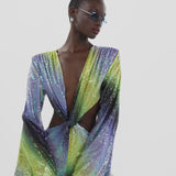 The Alexandrite colorful jumpsuit