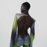 The Alexandrite colorful jumpsuit