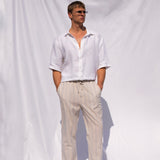 The Caine Blue Striped Pant