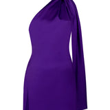 The Gale Violet Mini Dress