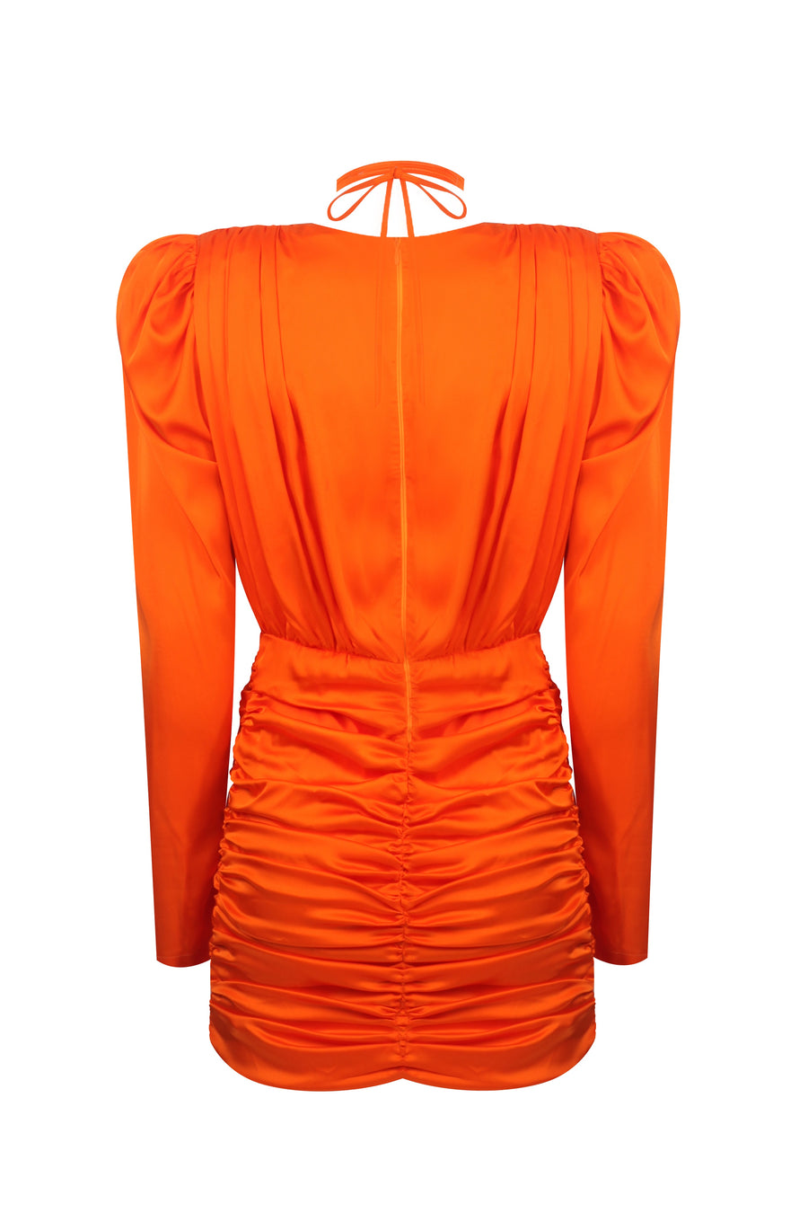The Myla Fire Orange Mini Dress