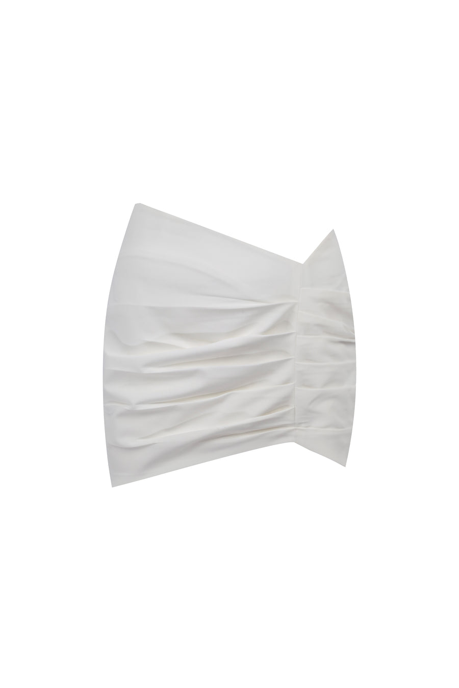 The Ruth Pearl White Mini Skirt