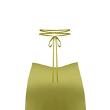 The Gale Pear Green Mini Dress