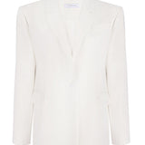 The Mara Pearl White Jacket