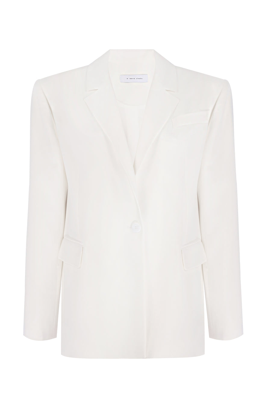The Mara Pearl White Jacket
