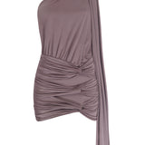 The Rylee Graphite Mini Dress