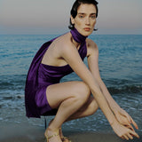 The Gale Violet Mini Dress