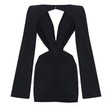 The Haze black mini dress